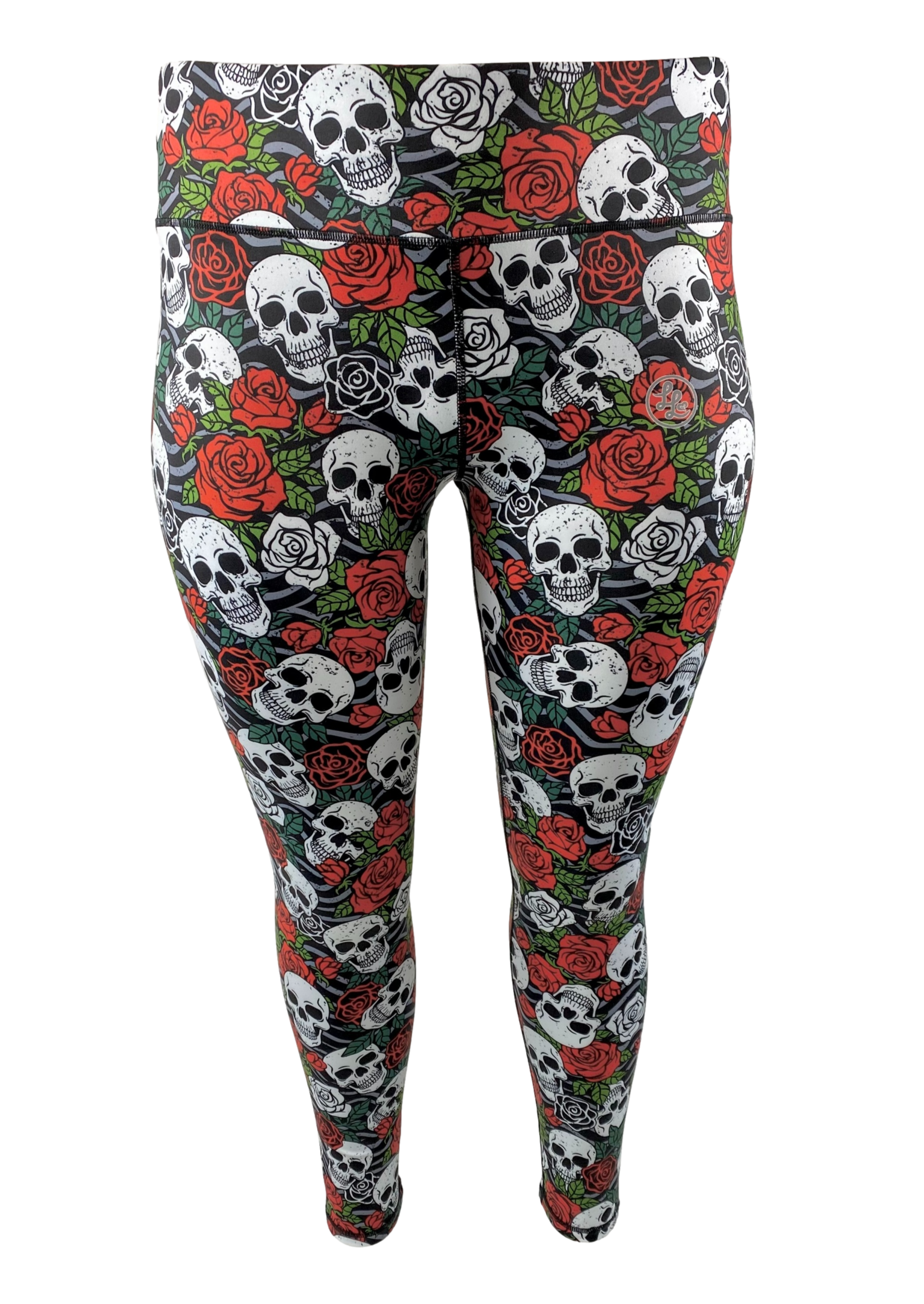 Skull on sale print leggings