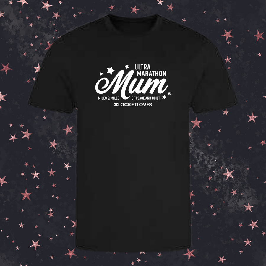 Ultra Marathon Mum - Miles & Miles of Peace & Quiet - Technical T-Shirt (Various colours)