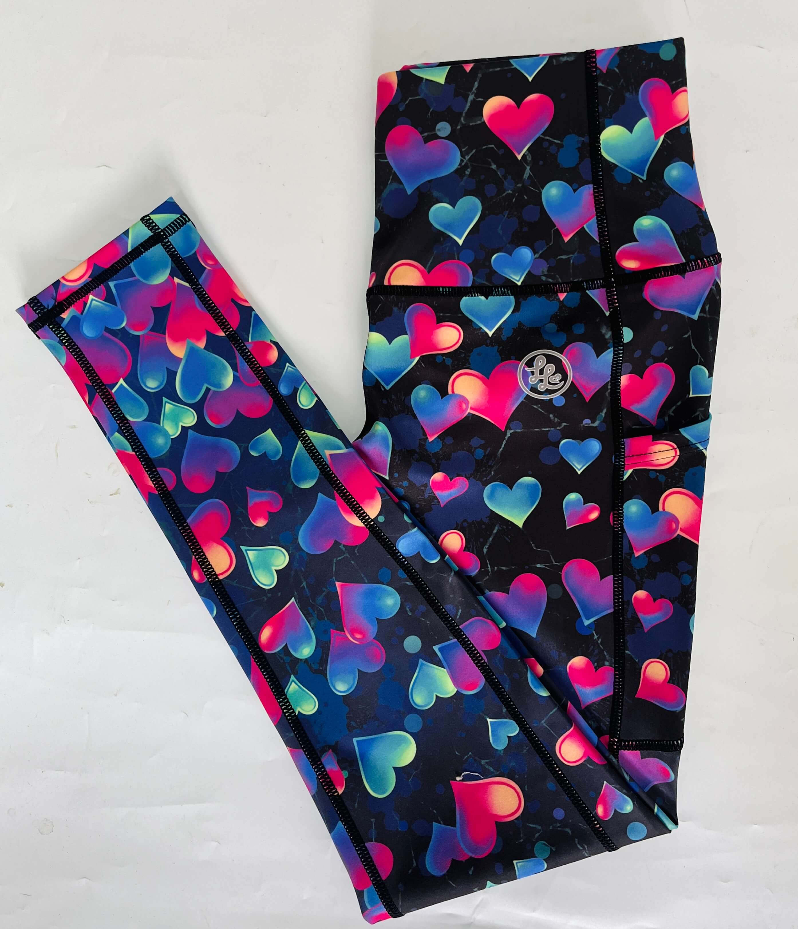 Bubble Hearts Side Pocket ACTIVEWEAR