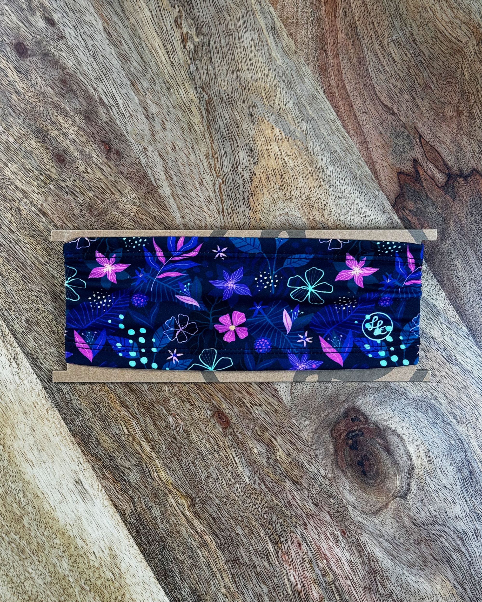 Pinky Purple Florals Headband