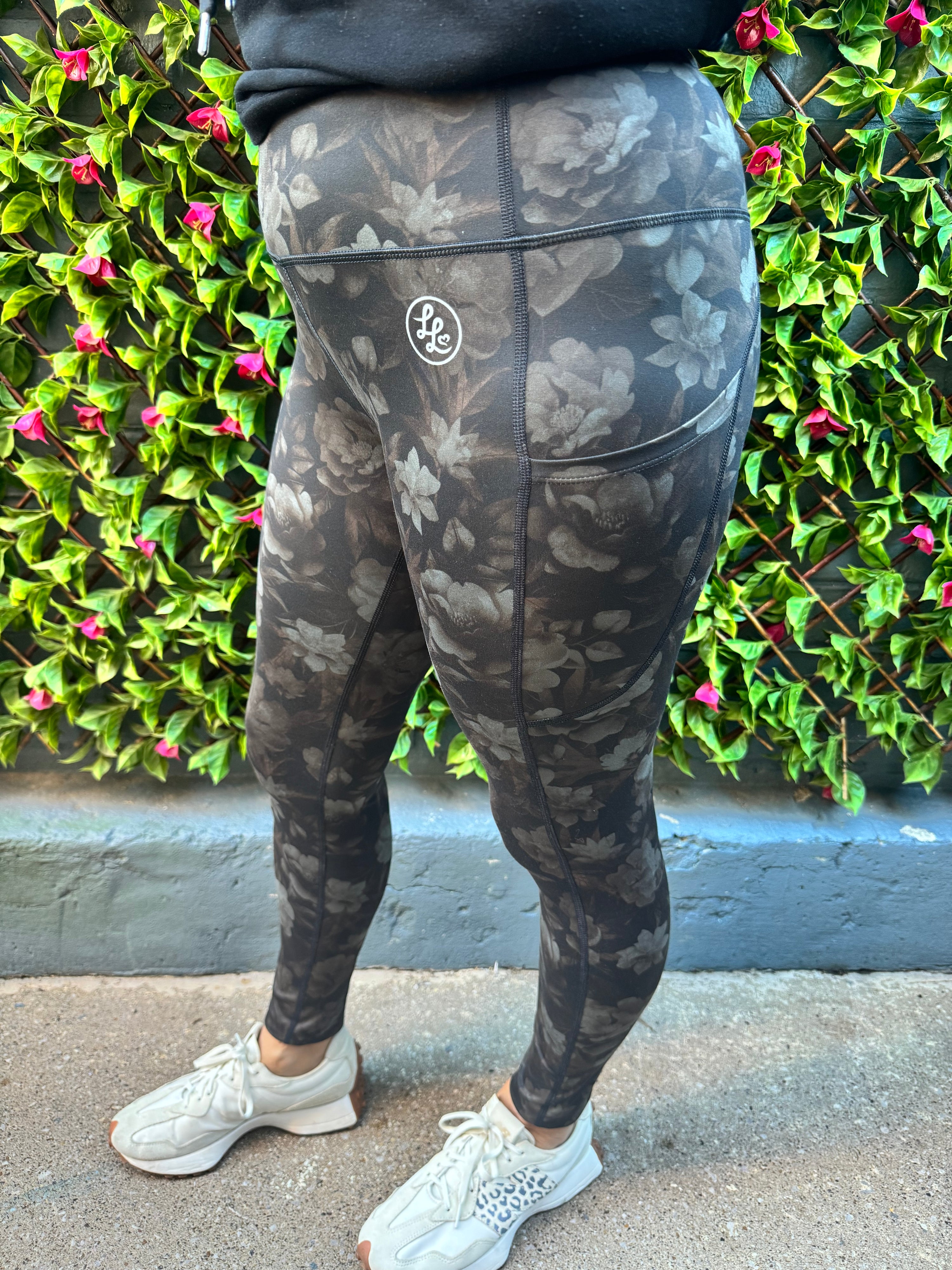 Before Dawn Bloom Side Pocket Recycled Leggings (Made in the UK)