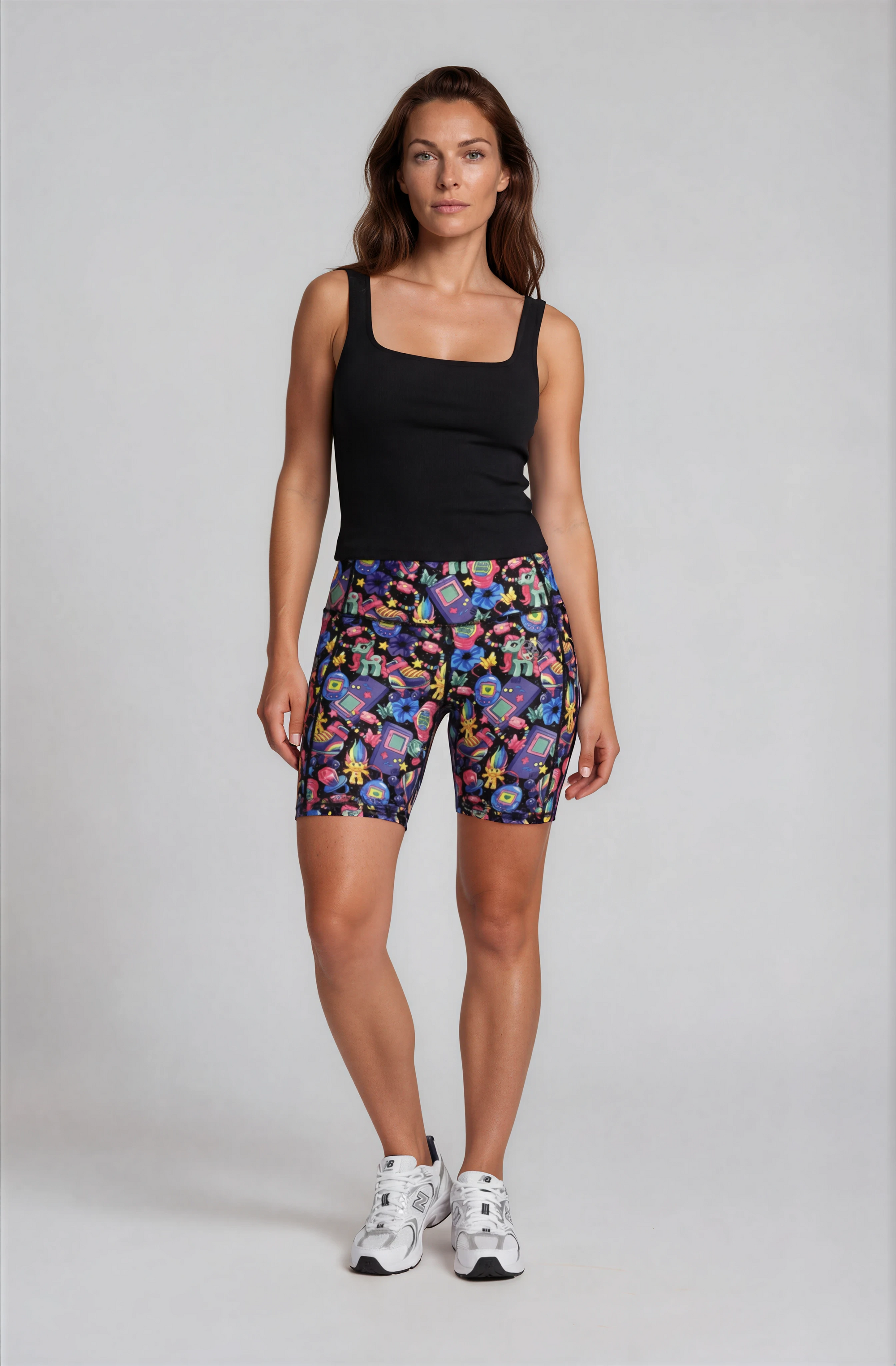 90s Nostalgia ACTIVE Side Pocket Shorts