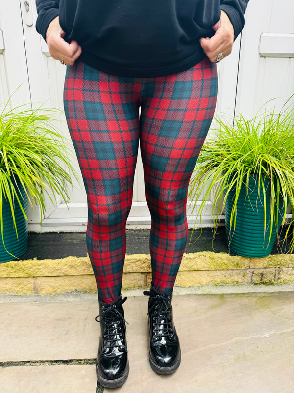 Highland Grid CASUAL Leggings