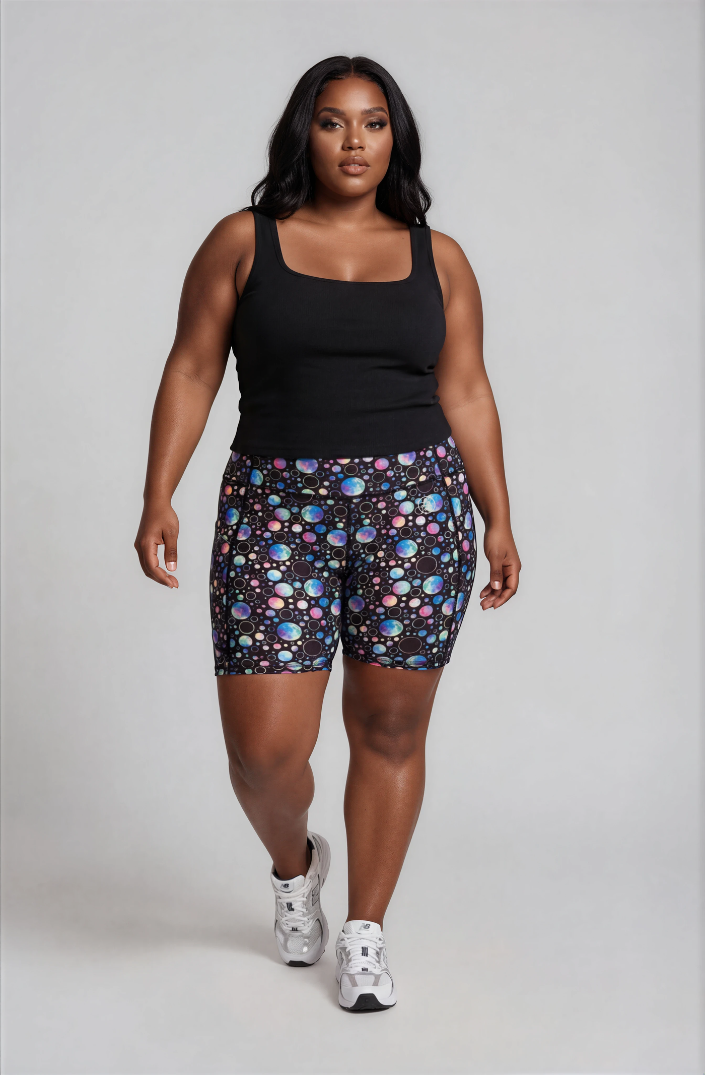 Cosmic Bubbles ACTIVE Side Pocket Shorts
