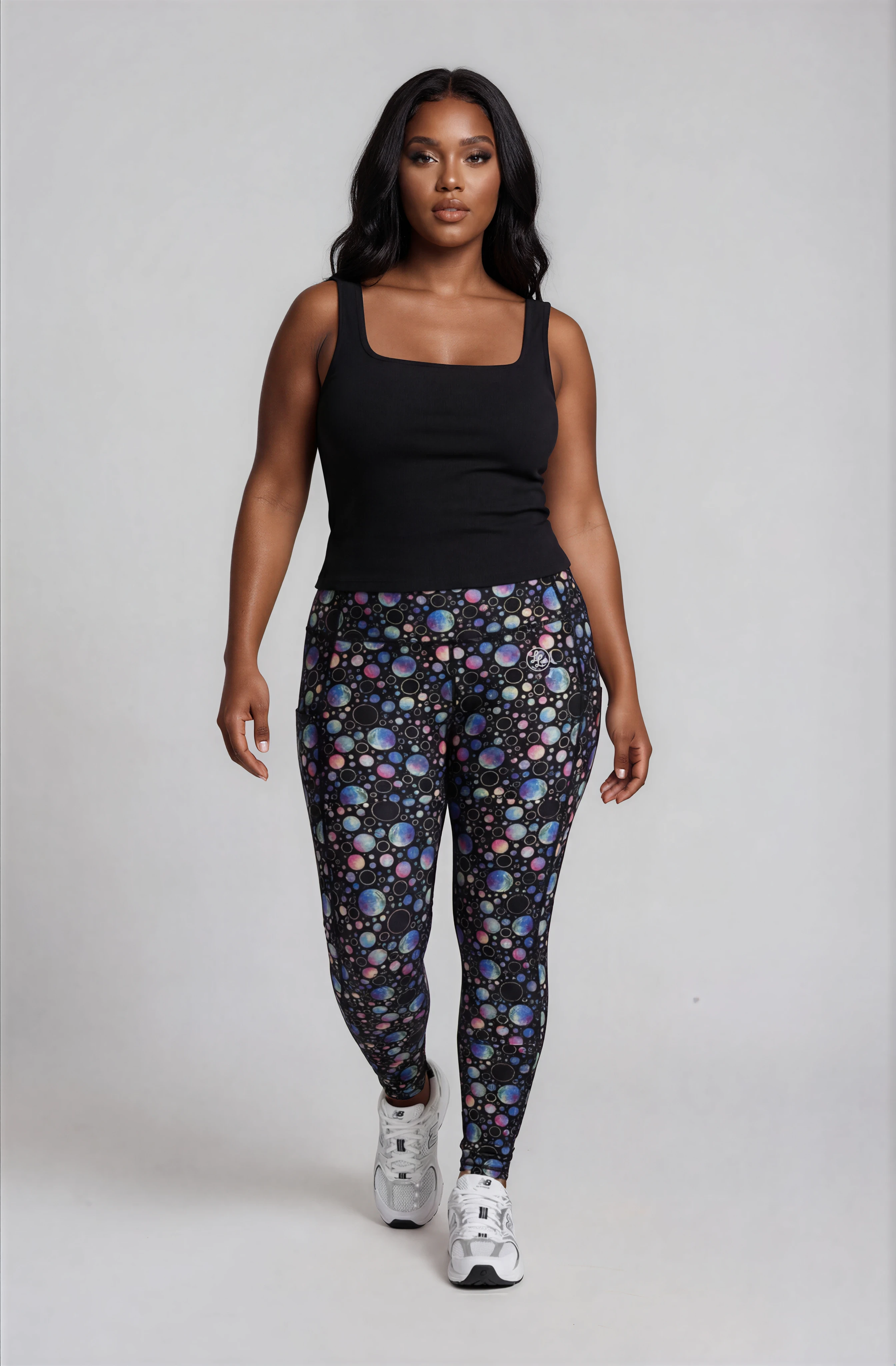 Cosmic Bubbles Side Pocket ACTIVE Leggings