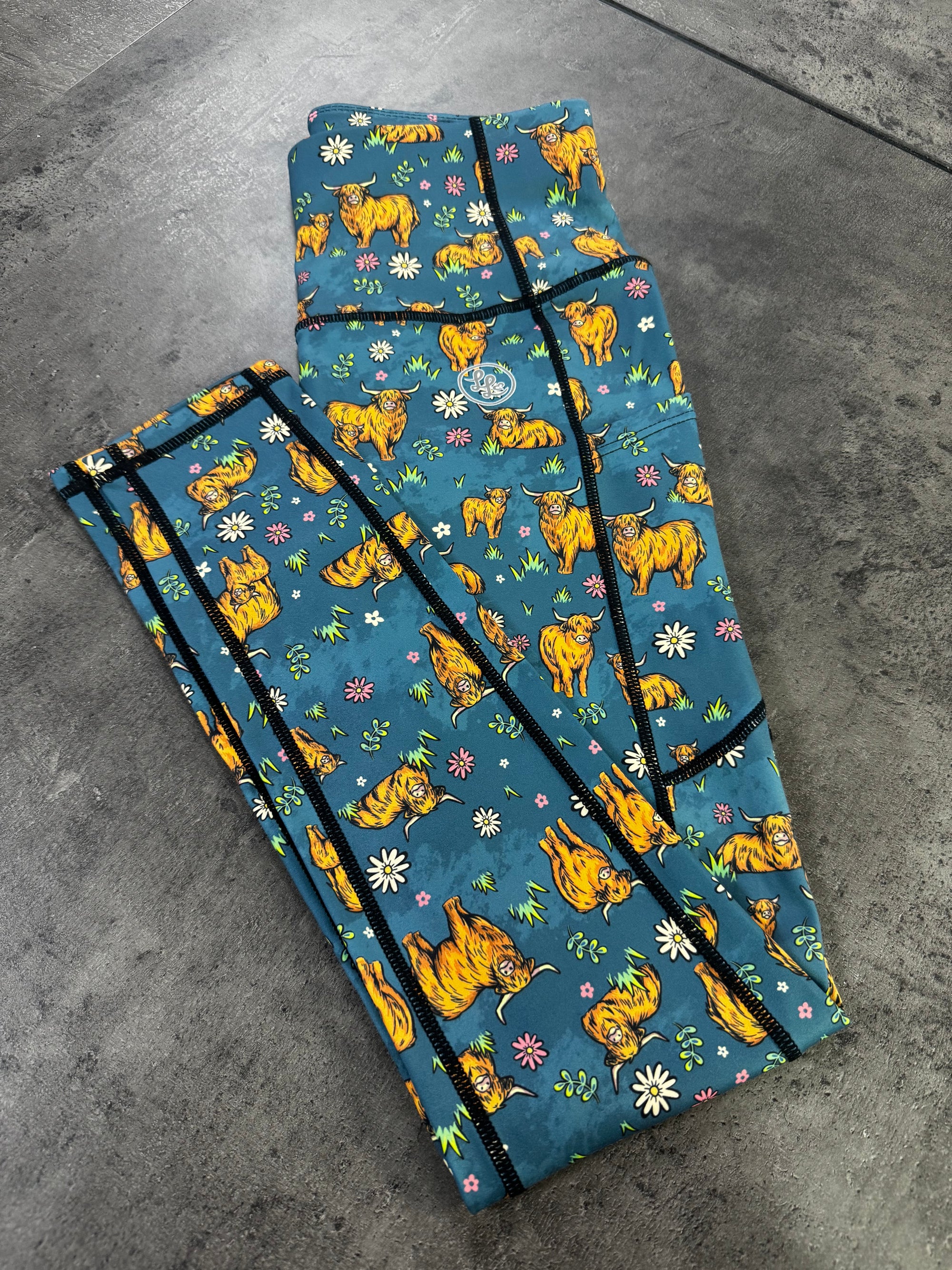 Heilan Coo Side Pocket ACTIVE Leggings