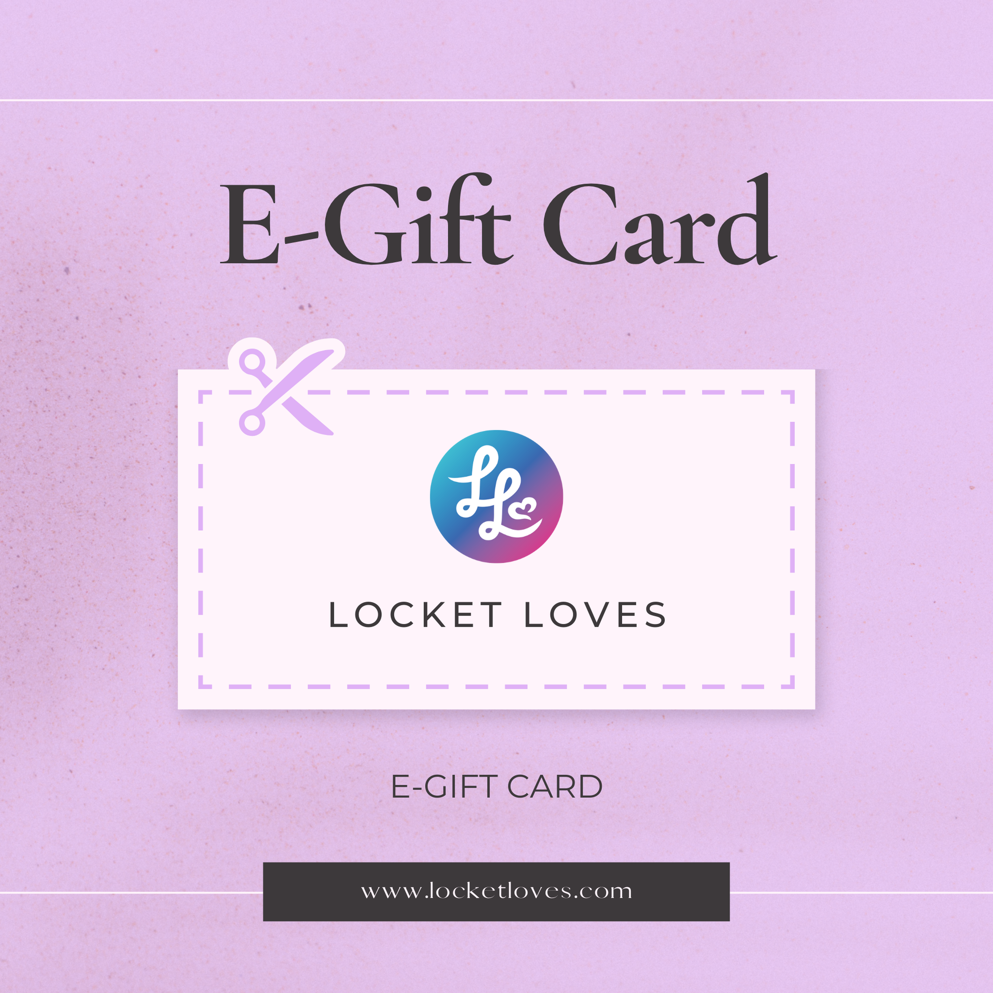 E - Gift Card