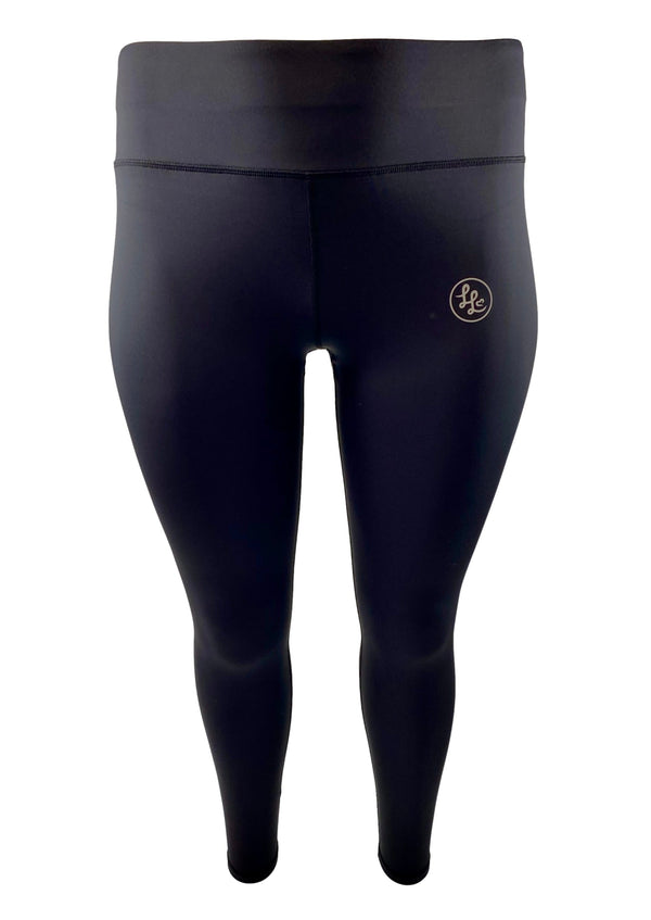 Plain Black Standard ACTIVE Leggings