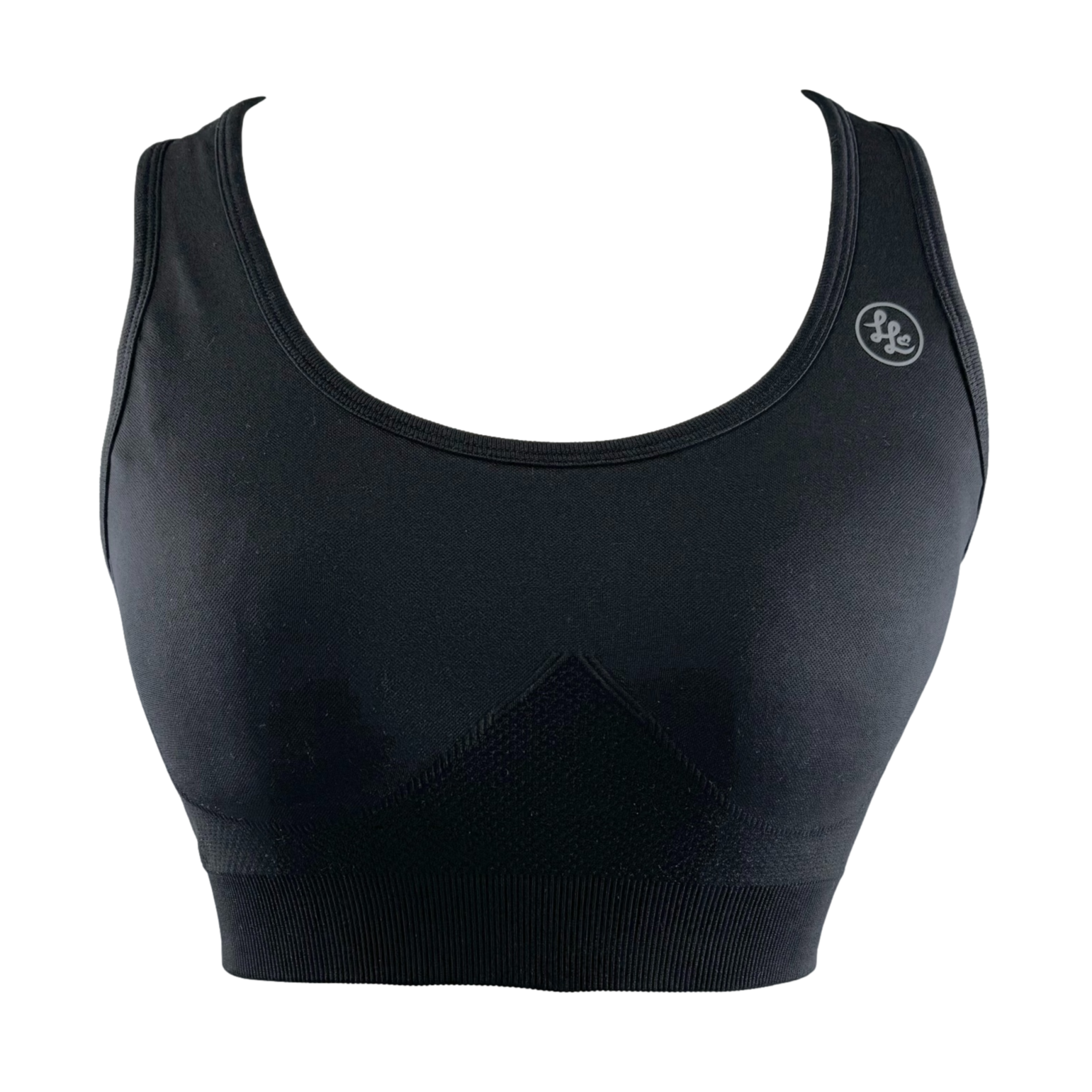 *PRE-ORDER* Solid Black Seamless Sports Bra