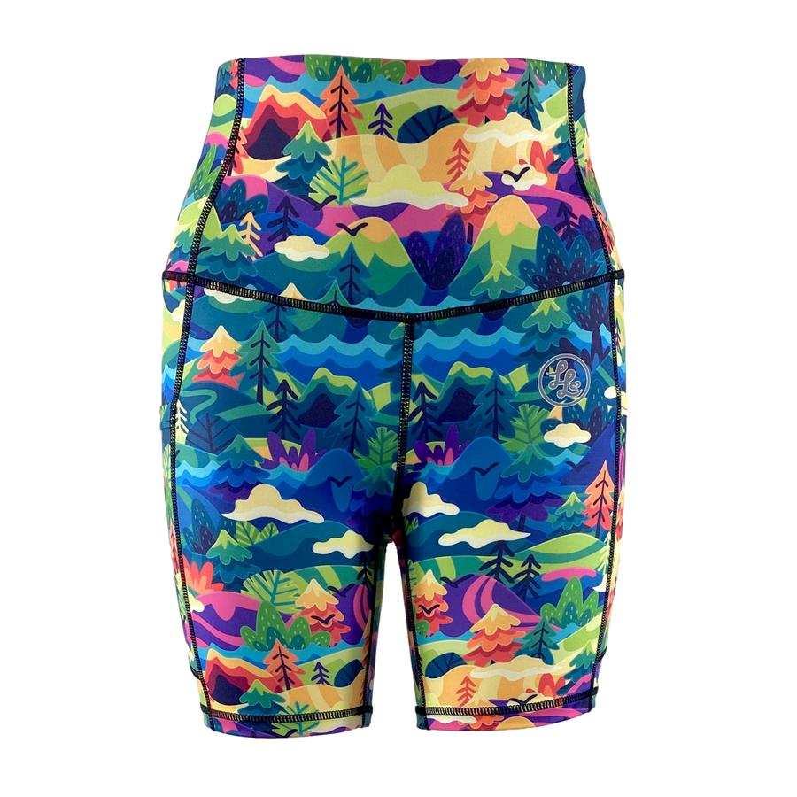 Valley of Dreams ACTIVE Side Pocket Booty Shorts