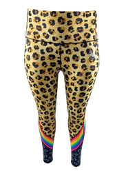 Wild Rainbow Side Pocket ACTIVE Leggings