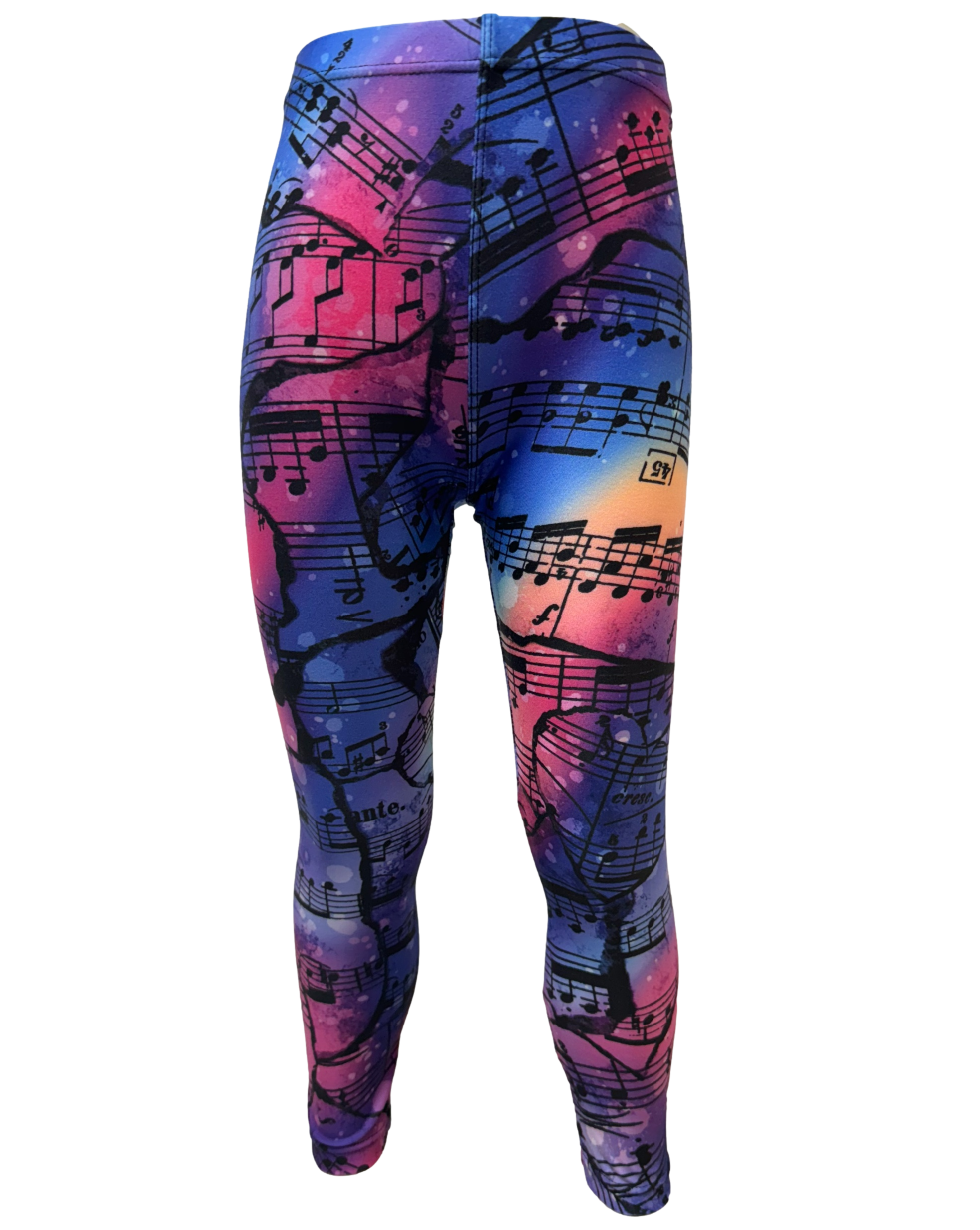 Sunset Crescendo LITTLE LOCKET Leggings