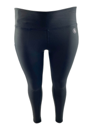 Black Hybrid Leggings with Side Pockets - RECYCLED