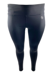 Black Hybrid Leggings with Side Pockets