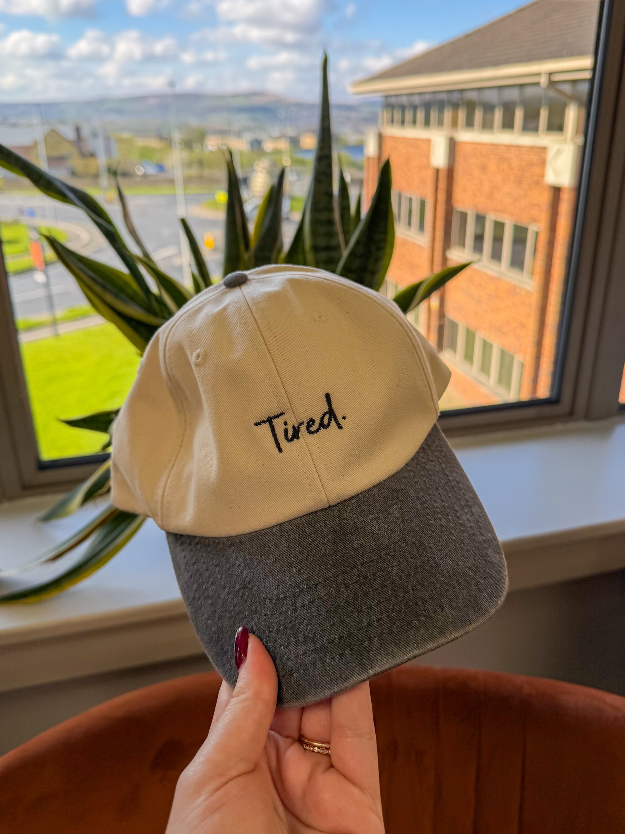 Tired | Low Profile Vintage Contrast Cap
