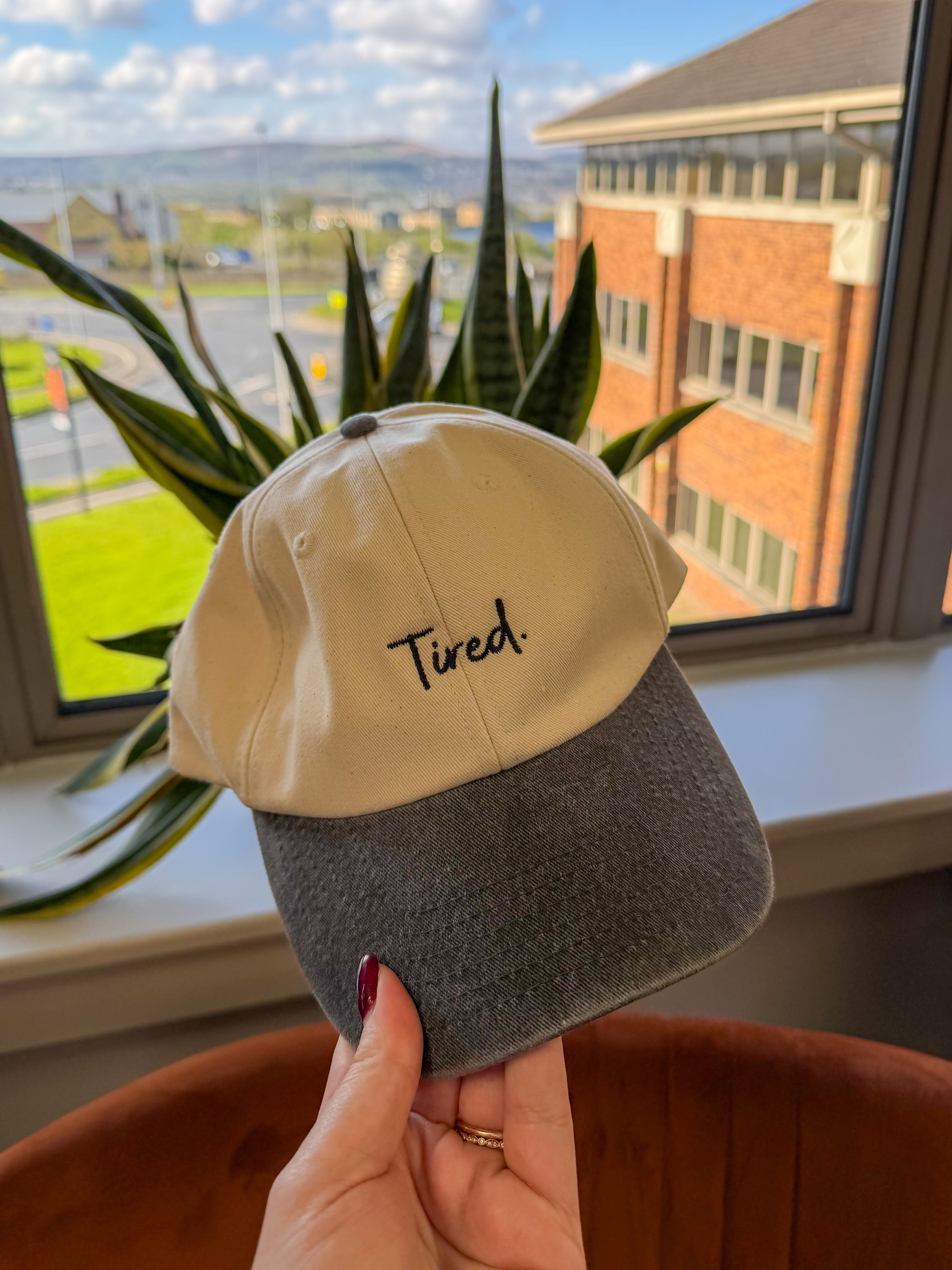 Tired | Low Profile Vintage Contrast Cap