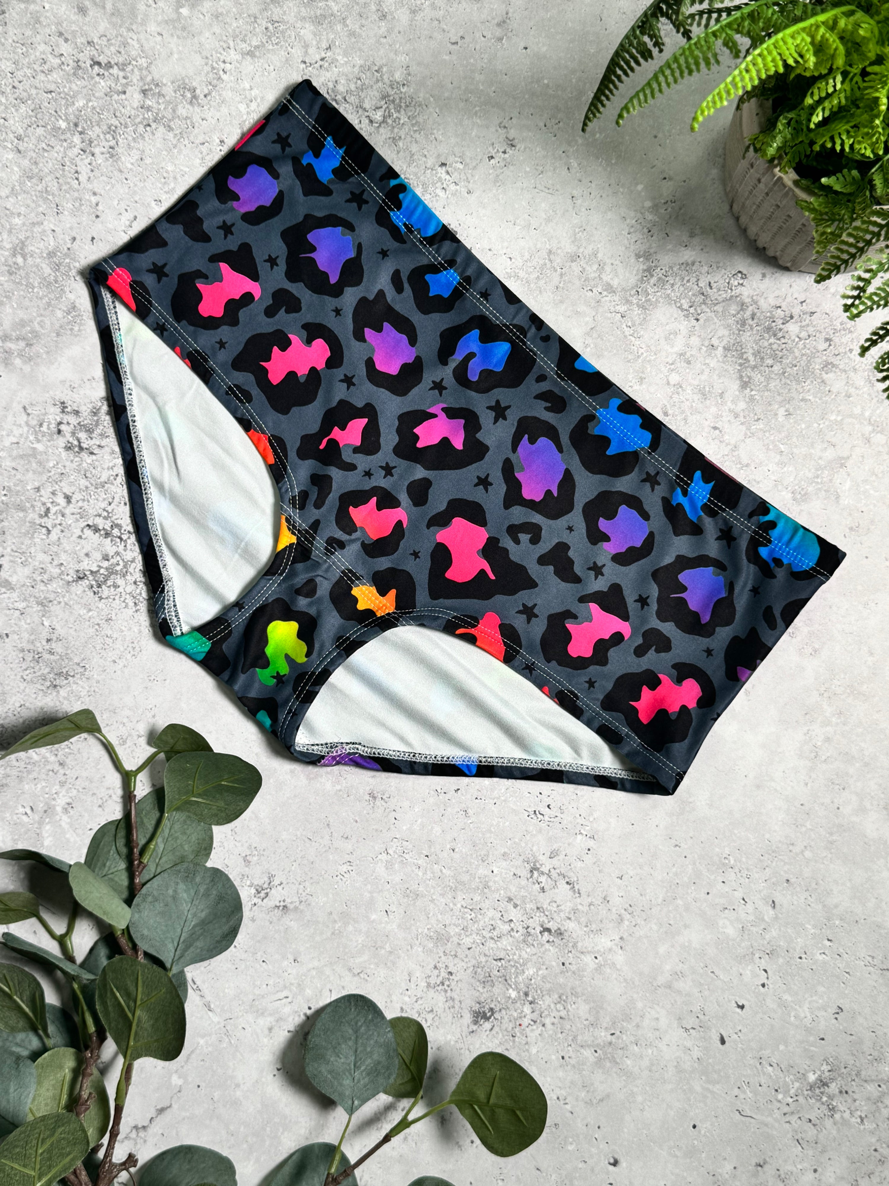 Rainbow Leopard Full Style Knickers