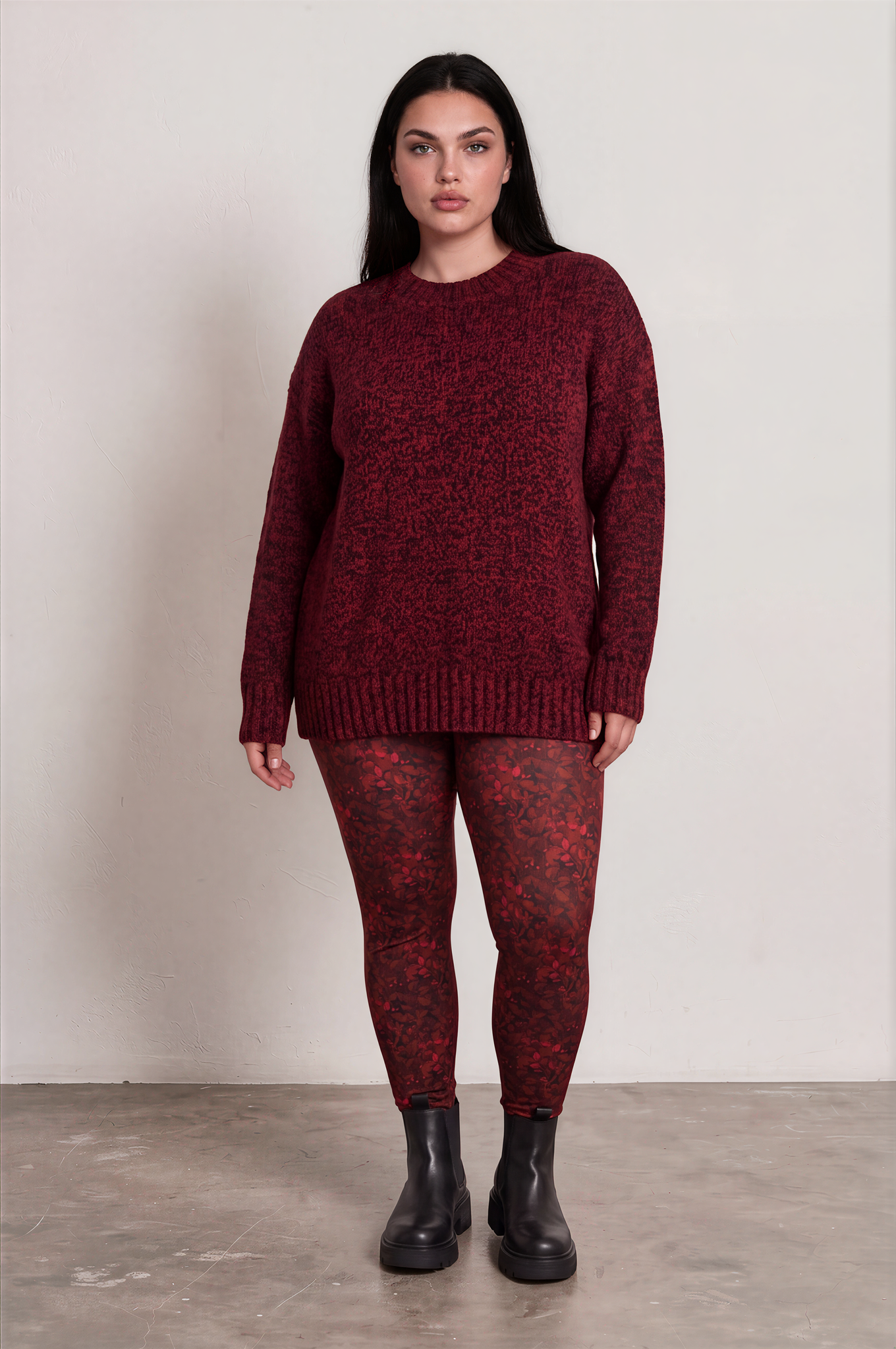 Ruby Sparkle Casual Leggings