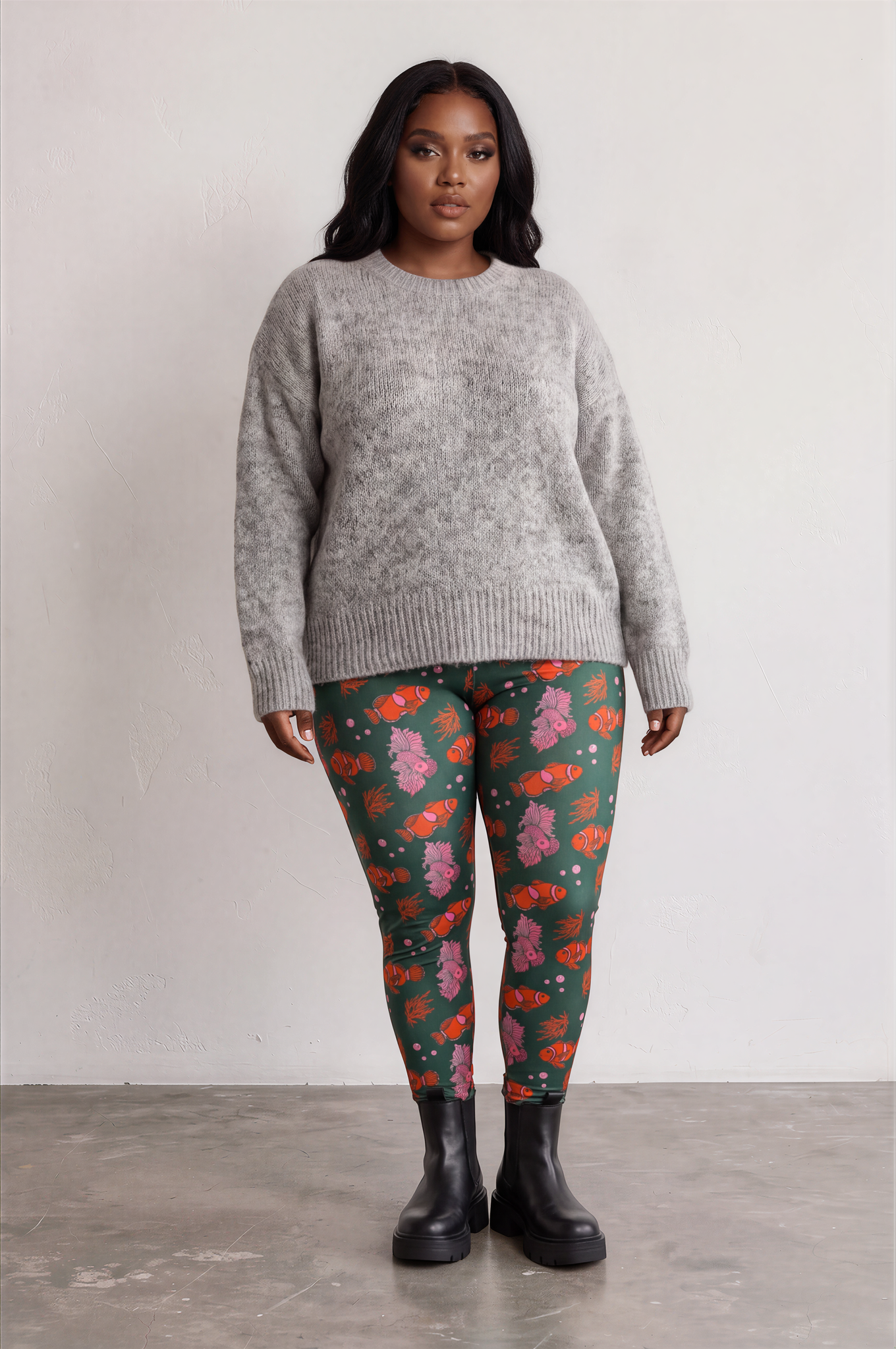 Coral Cove Casual Leggings