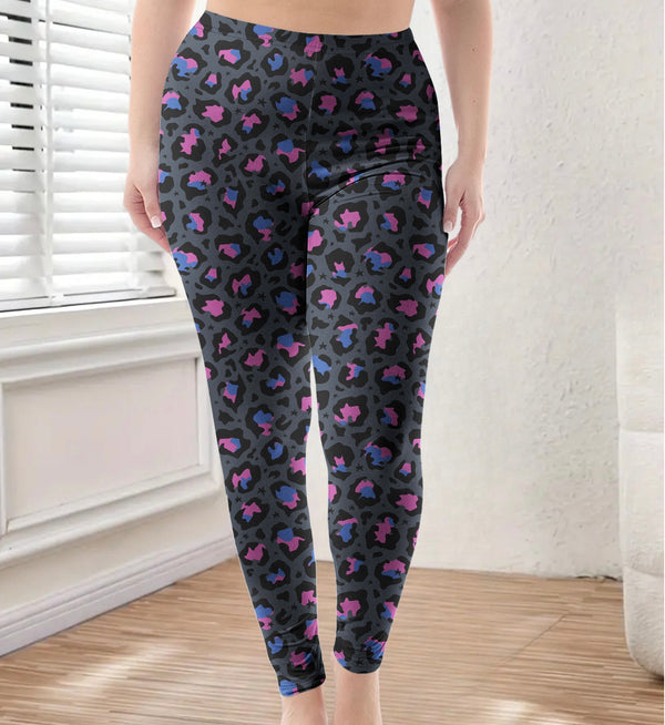 Pinky Leopard CASUAL Leggings