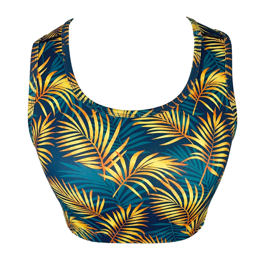 Palms of Gold Crop Top
