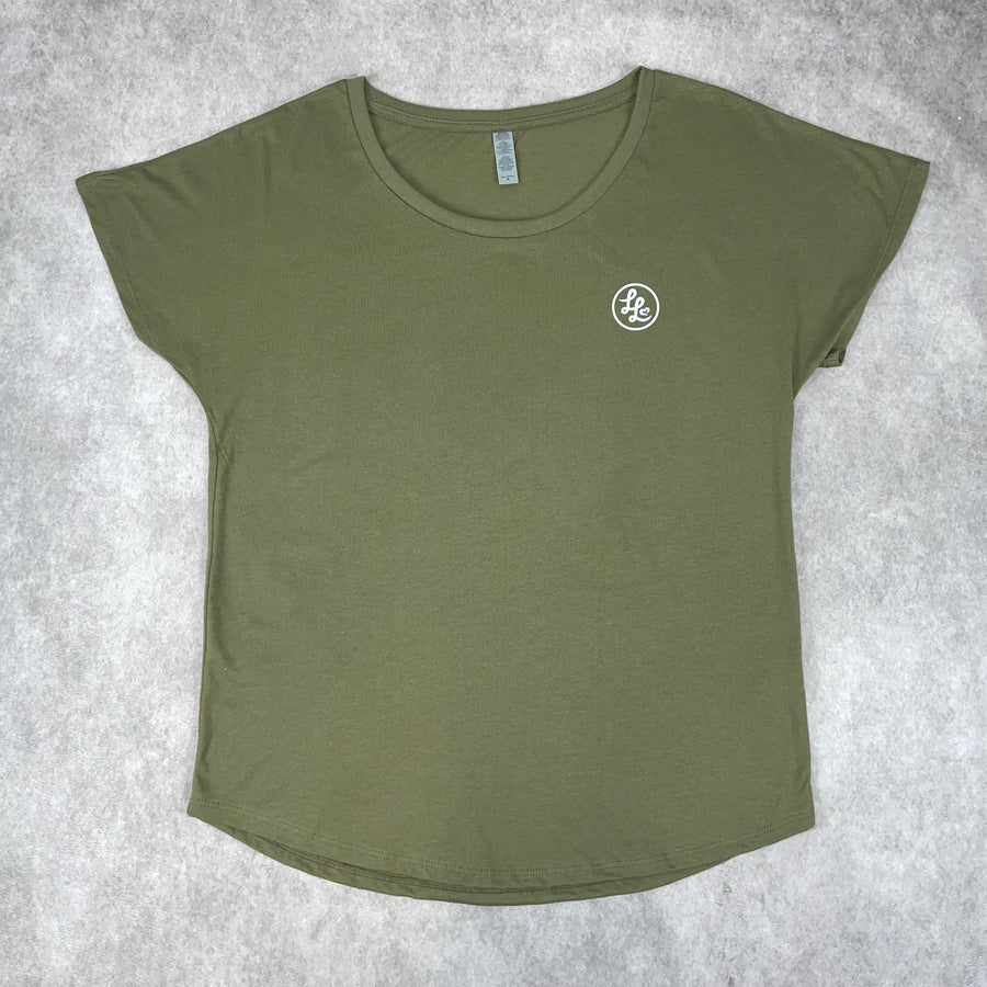 Military Green Relaxed Fit T-Shirt