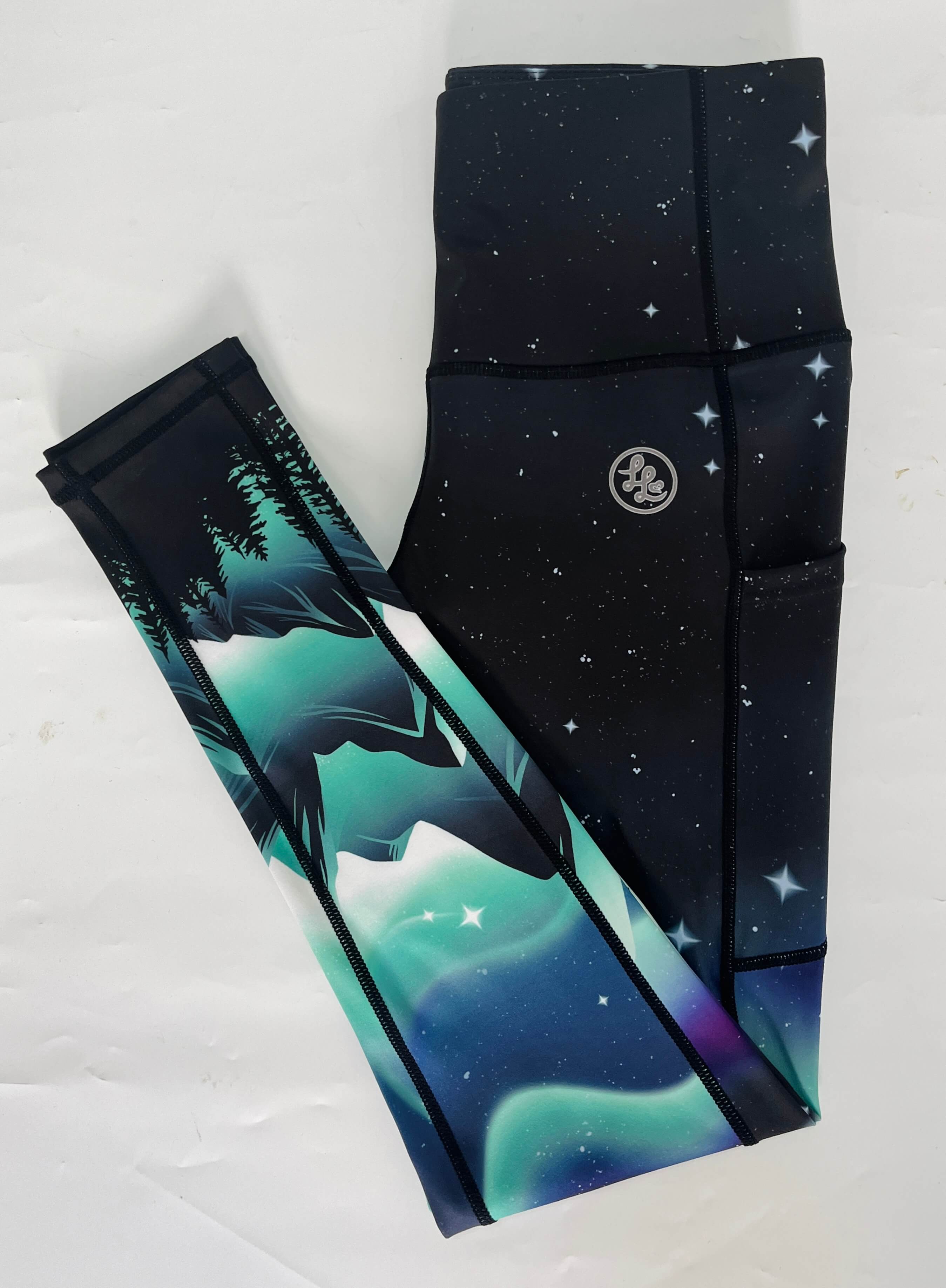 Northern Lights Side Pocket ACTIVE Leggings