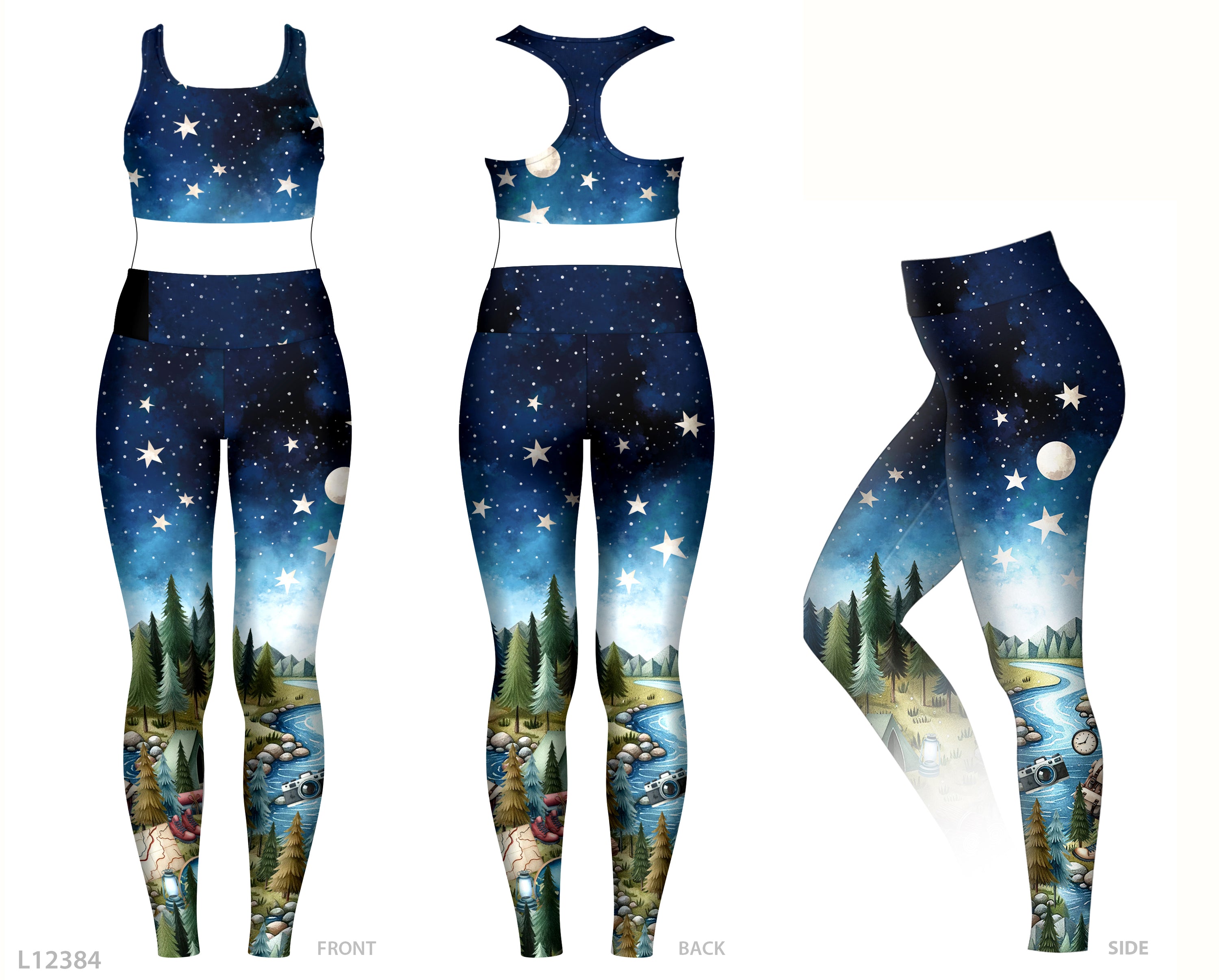 Under The Stars Side Pocket ACTIVEWEAR