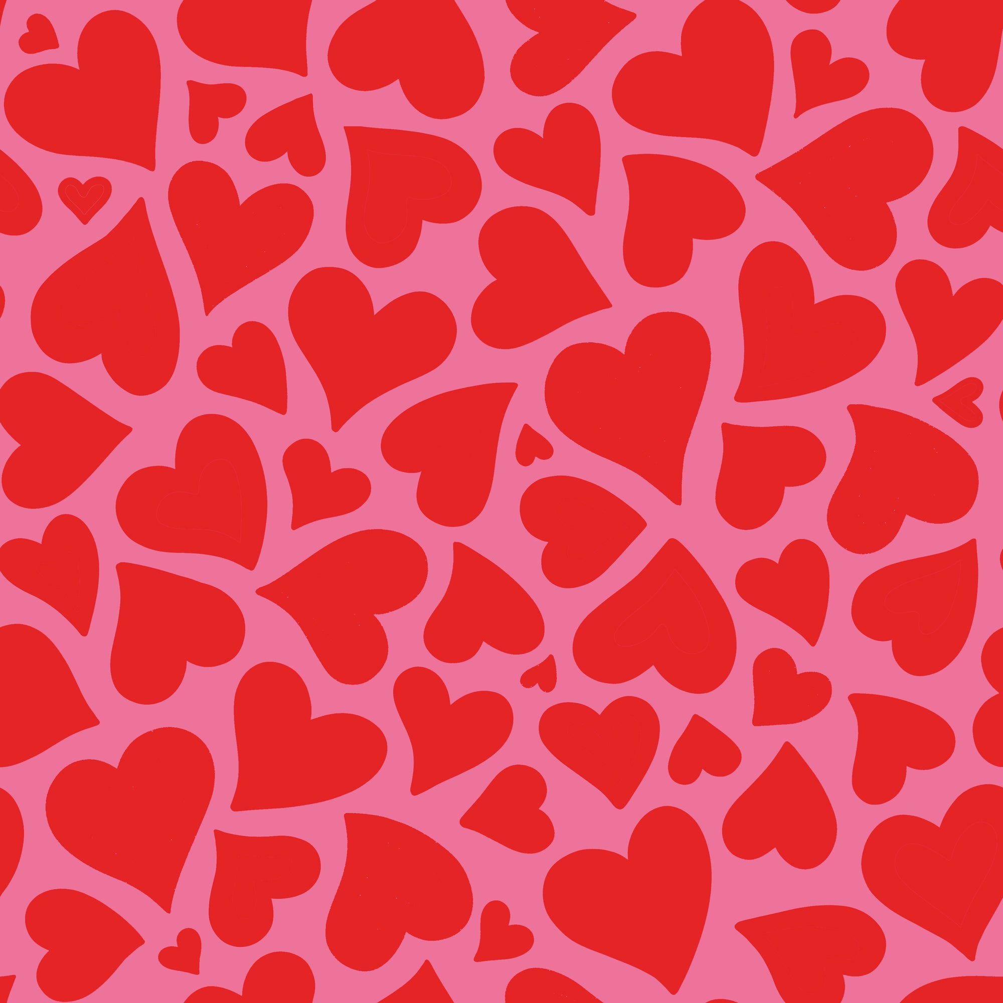 Cupid's Confetti Casual Leggings