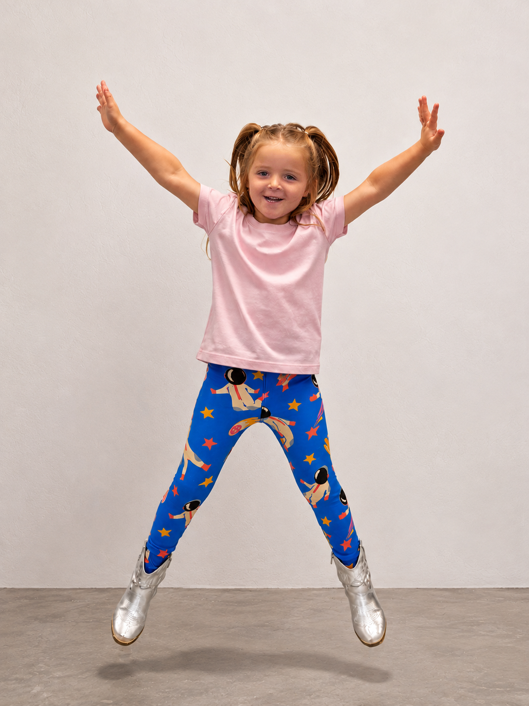 Space Walk Little Locket Leggings