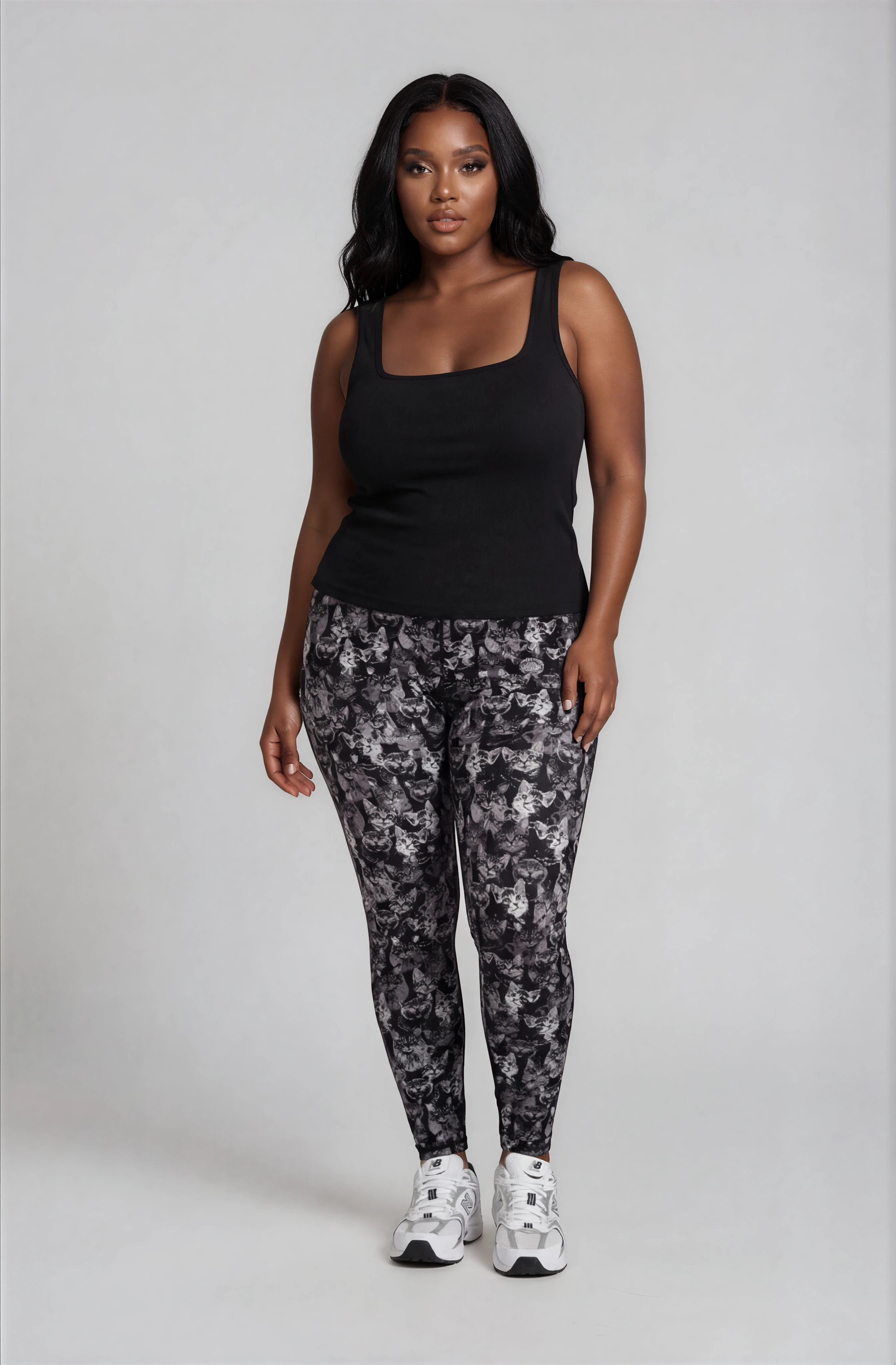 Midnight Moggies Standard ACTIVE Leggings