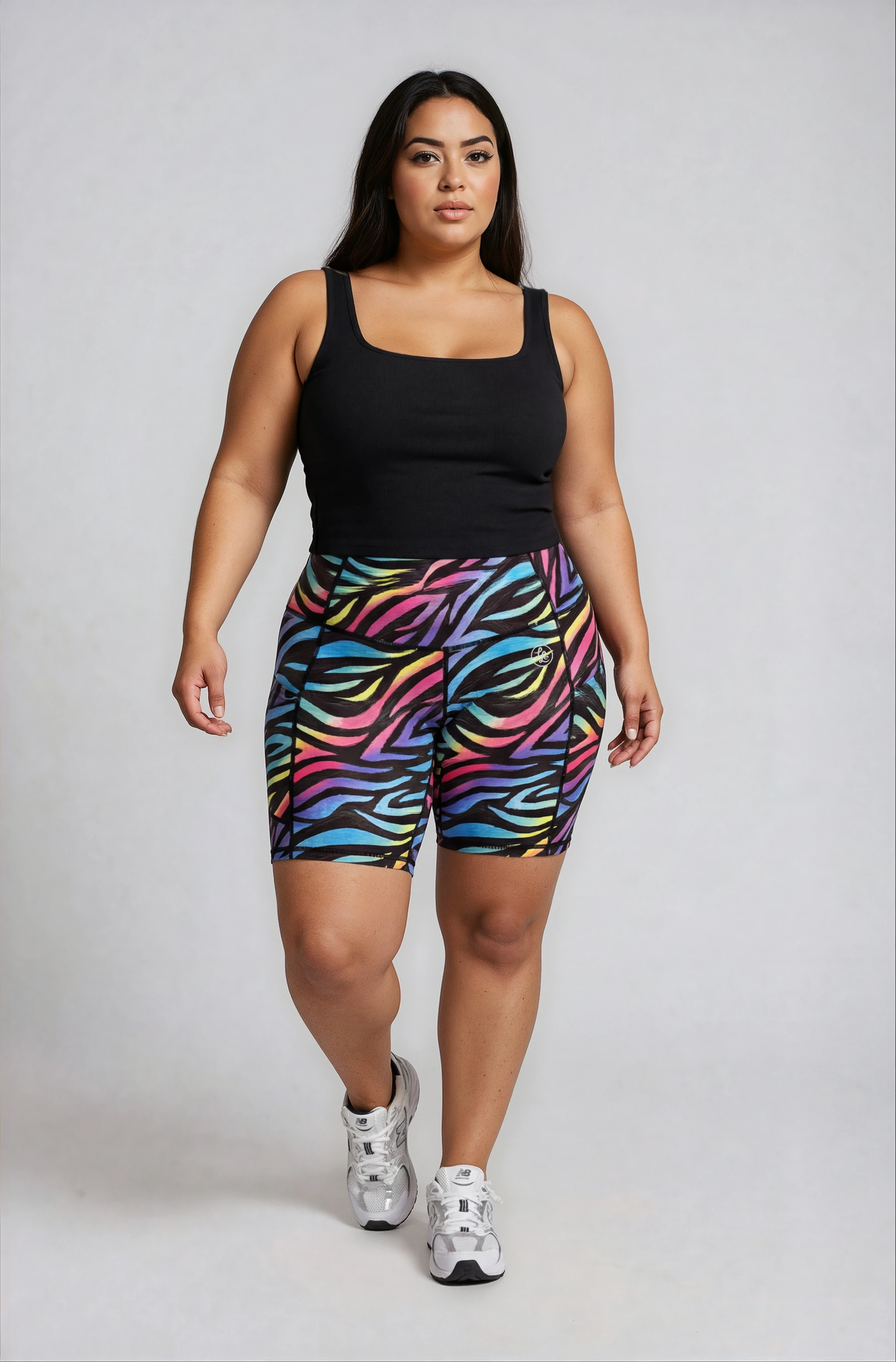 Zebra Zest ACTIVE Side Pocket Shorts