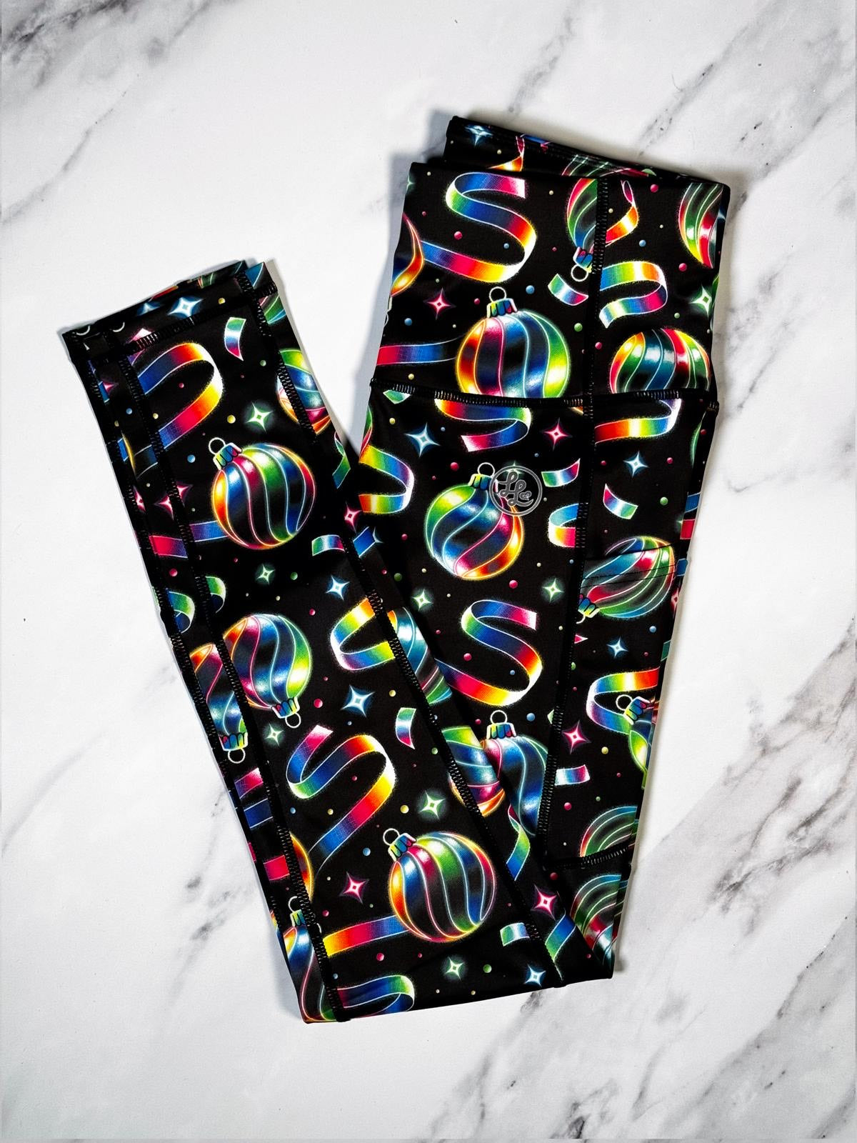 Bauble Bobbins Side Pocket ACTIVE Leggings