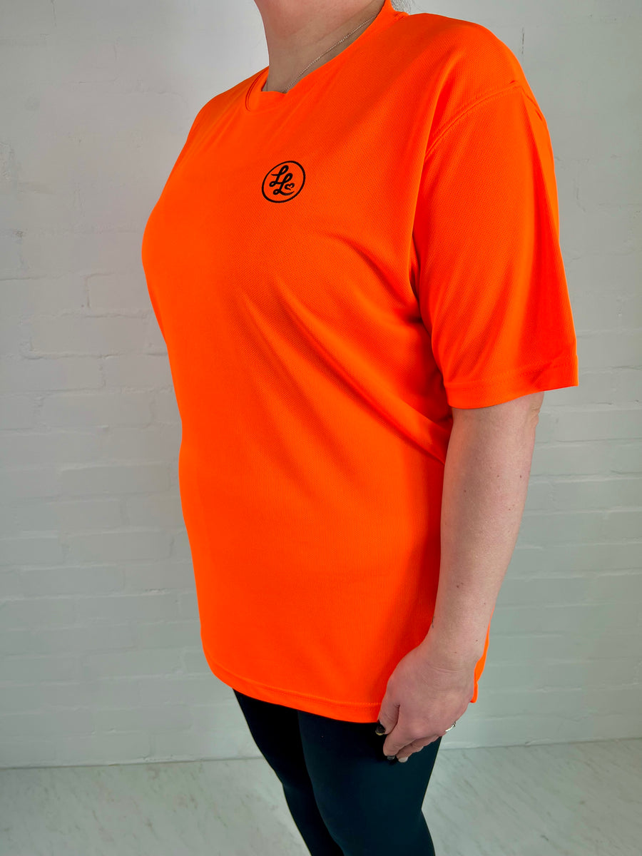 Neon Orange Technical T-Shirt
