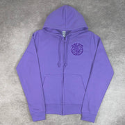 Baby Lavender Equinox Fitted Zipped Hoodie