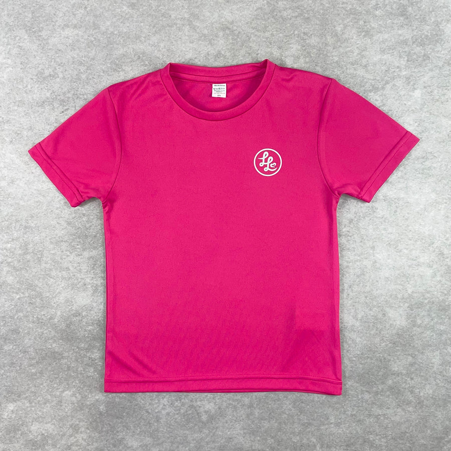 Hot Pink LITTLE LOCKET Urban Technical T-Shirt