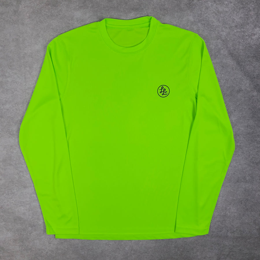 Neon Green Long Sleeved Technical Top