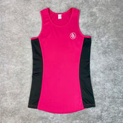 Hot Pink & Black Fitted Vest
