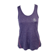 Purple Melange Technical Vest