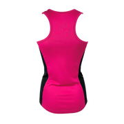 Hot Pink & Black Fitted Vest