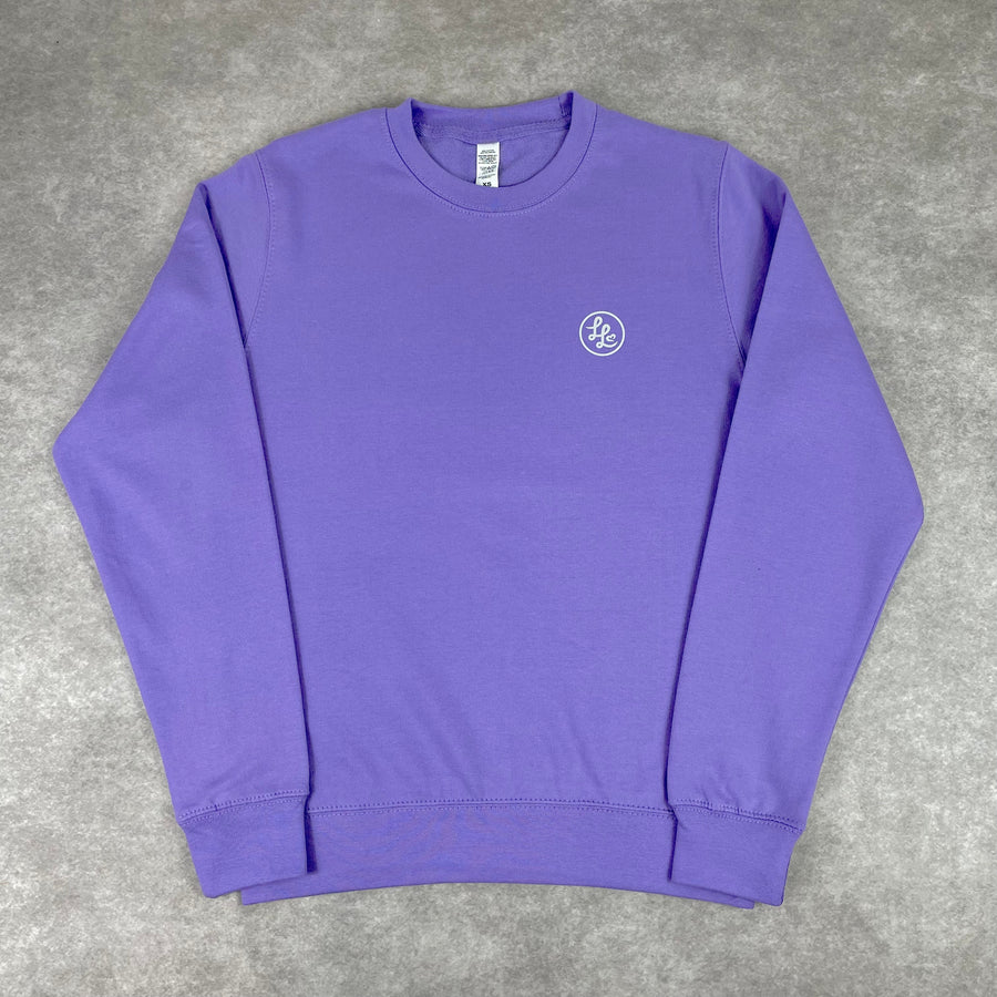 Digital Lavender Sweatshirt Jumper