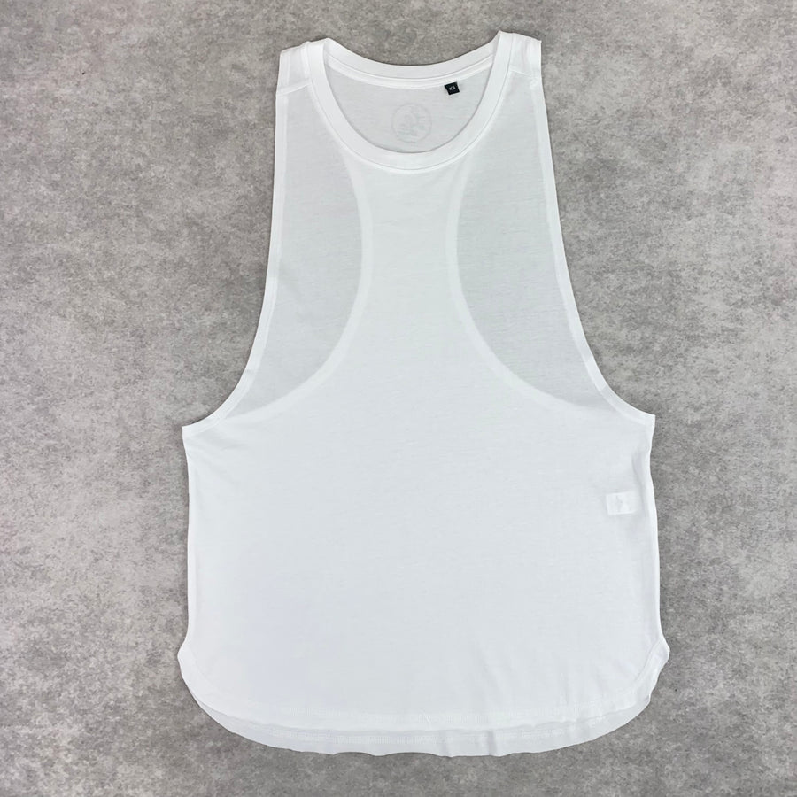 White Organic Cotton Vest