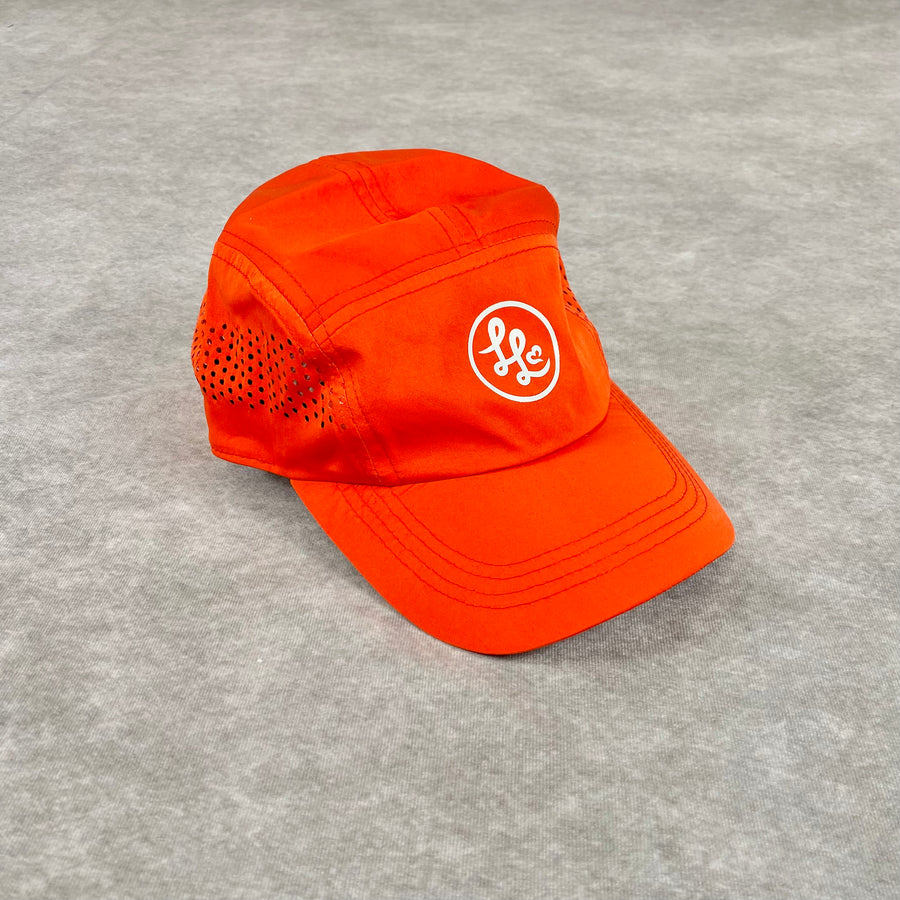 Orange Technical Running Cap