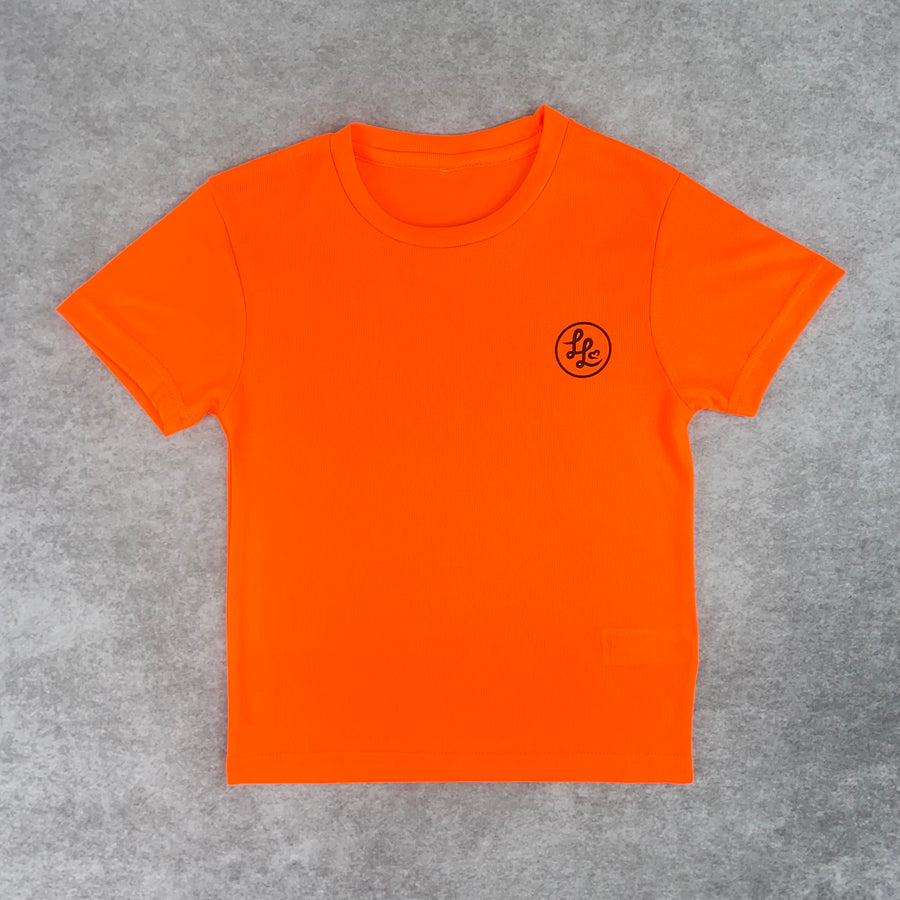Neon Orange LITTLE LOCKET Technical T-Shirt