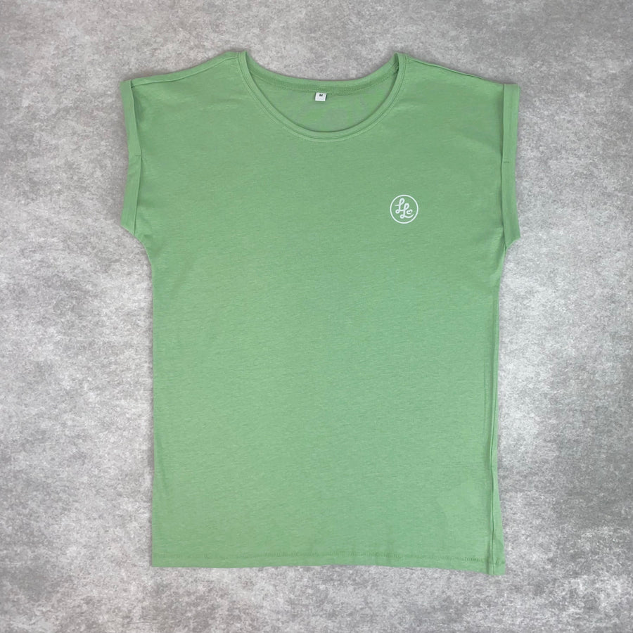 Pale Green Basic T-Shirt