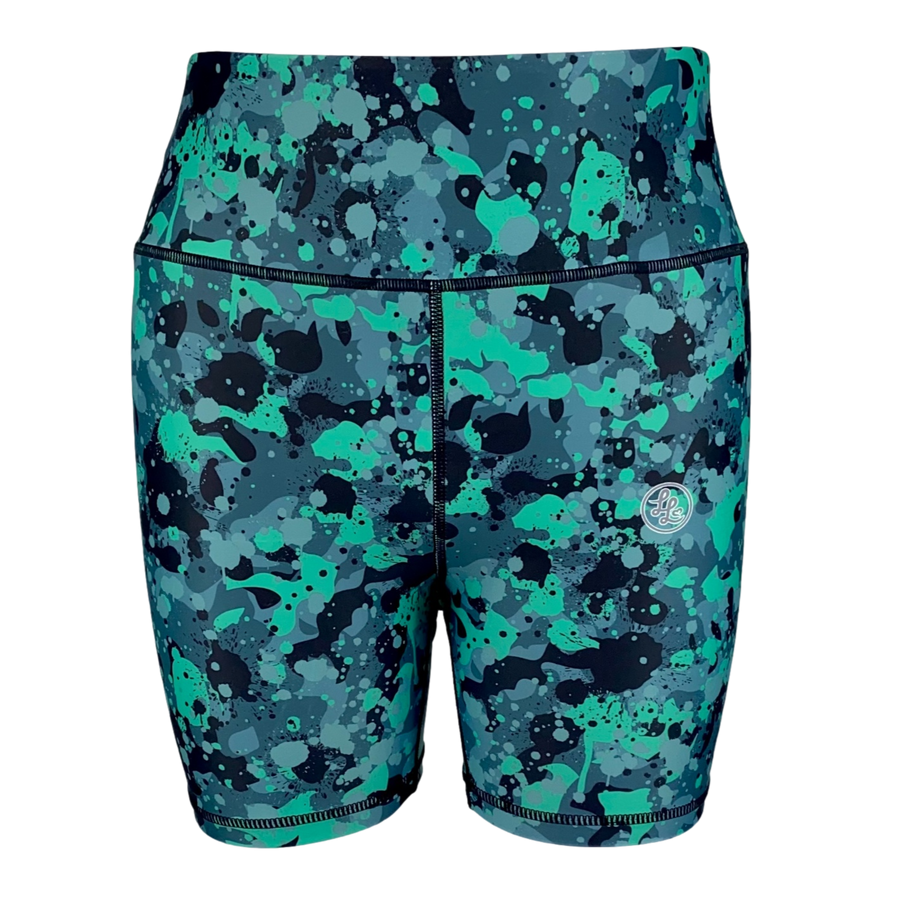 Tame Teal ACTIVE Booty Shorts