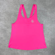 Neon Pink - Back V Strap Workout Vest