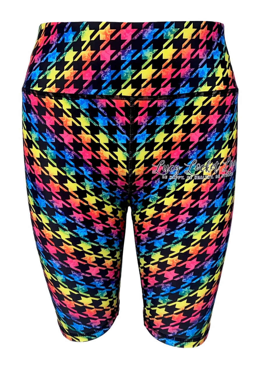 Colourful Dogtooth ACTIVE Shorts